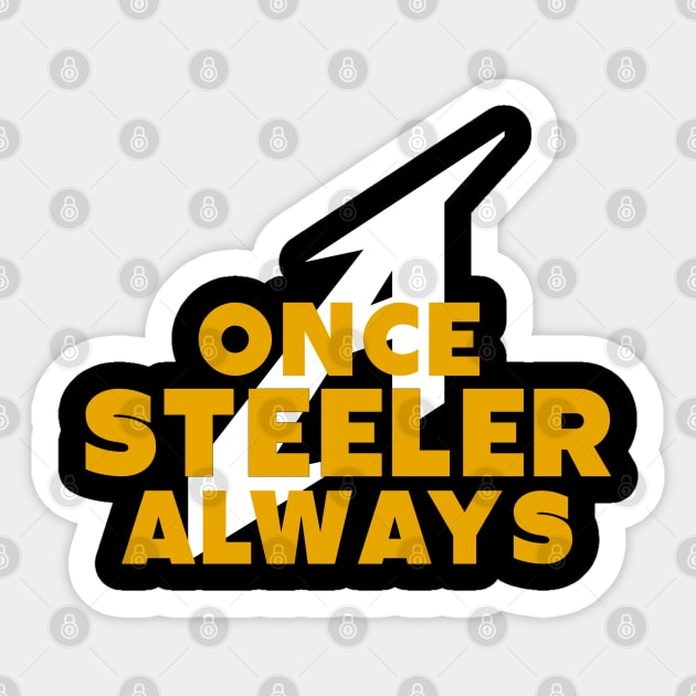 Once a Steel Sticker by NFLapparel